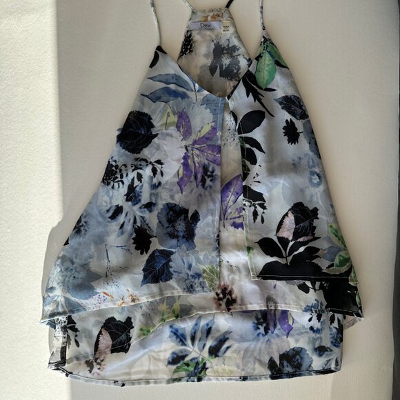 Floral Satin Camisole - Picture 1 of 3